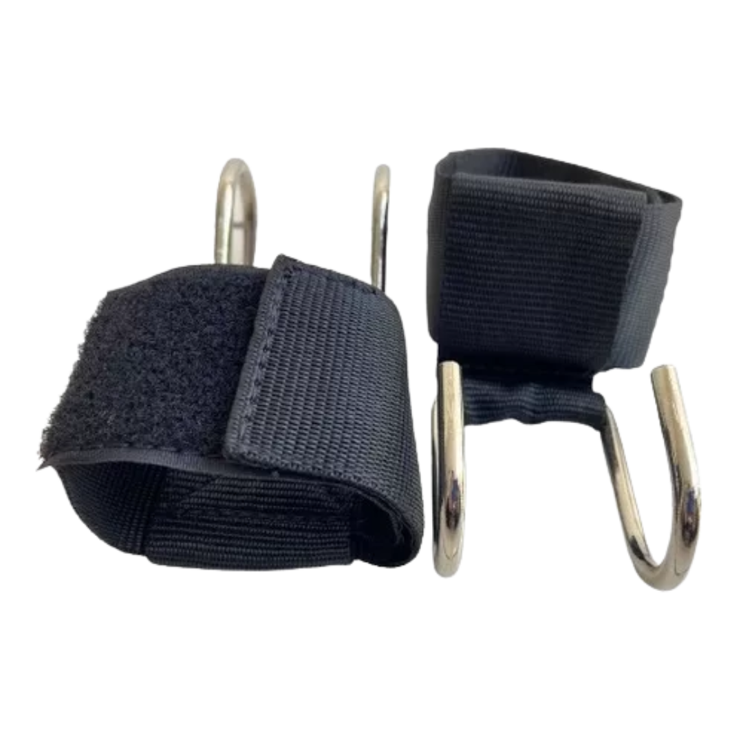 Straps con ganchos para levantamientos de poder image 0
