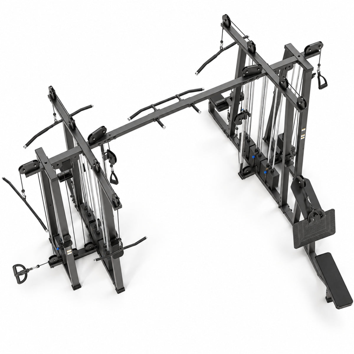Multi Station 8 Stack – Multifuncional de 8 Estaciones para Gimnasio