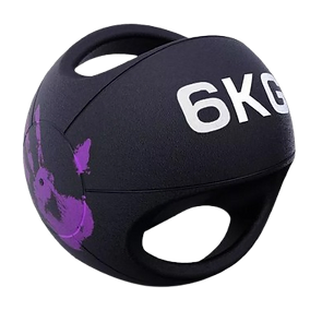 Pelota medicinal con doble asa 4kg-10kg image 3