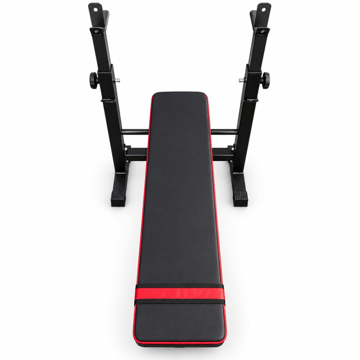 Banca Plana Plegable con Soporte para Barra