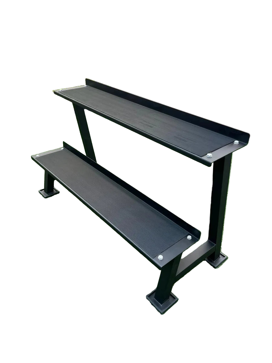 Rack para mancuernas rusas de dos niveles