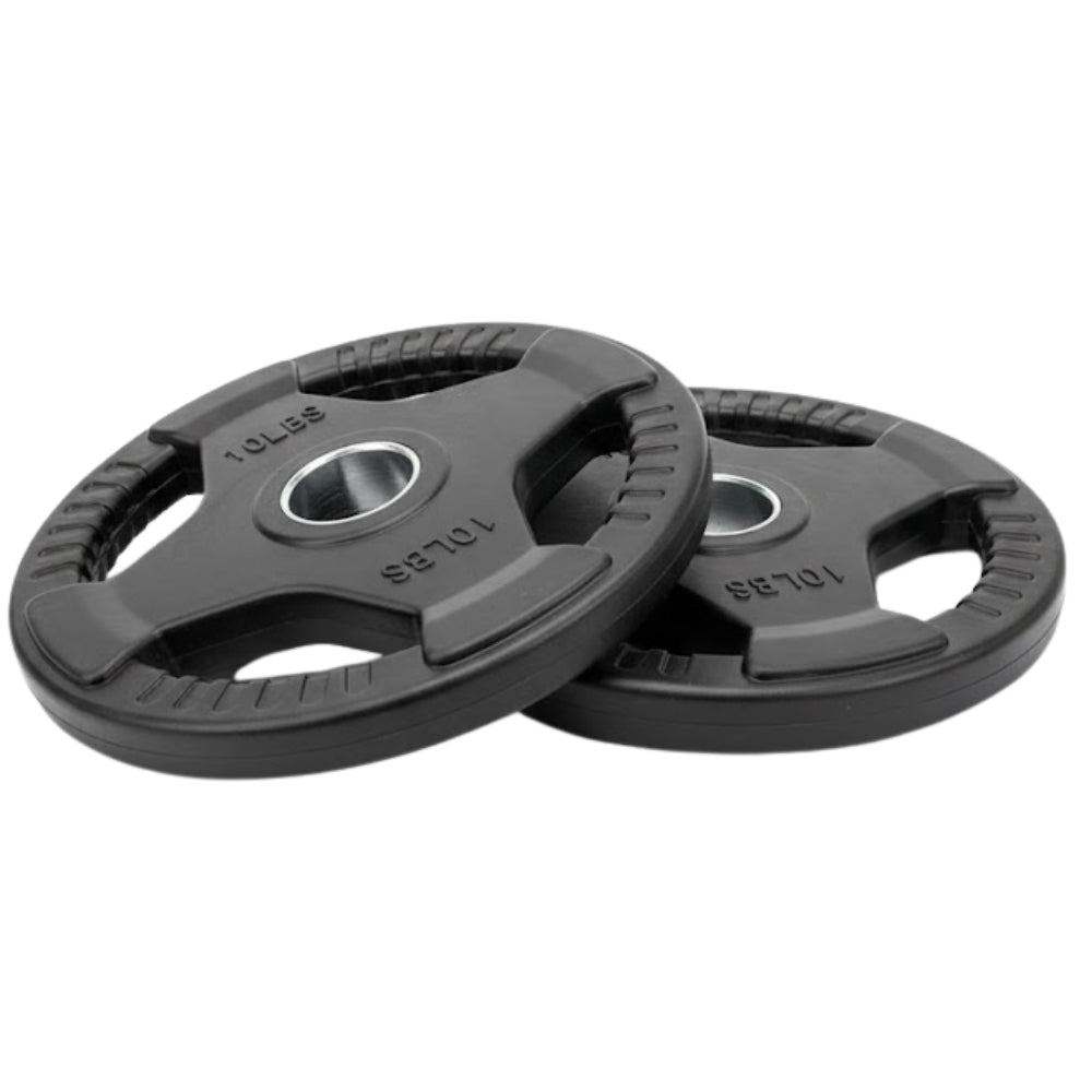 Par de discos olímpicos plastificados 2.5lbs - 45lbs