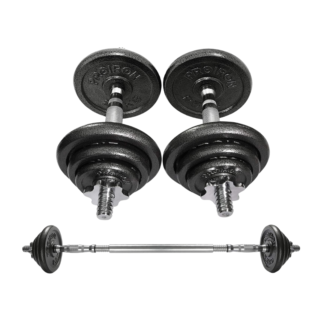 Mancuernas estándar con discos image 2