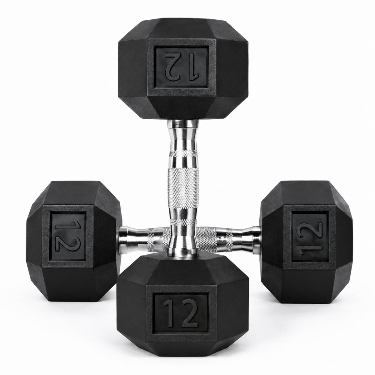 Par de Mancuernas Hexagonales | 3lbs - 120lbs