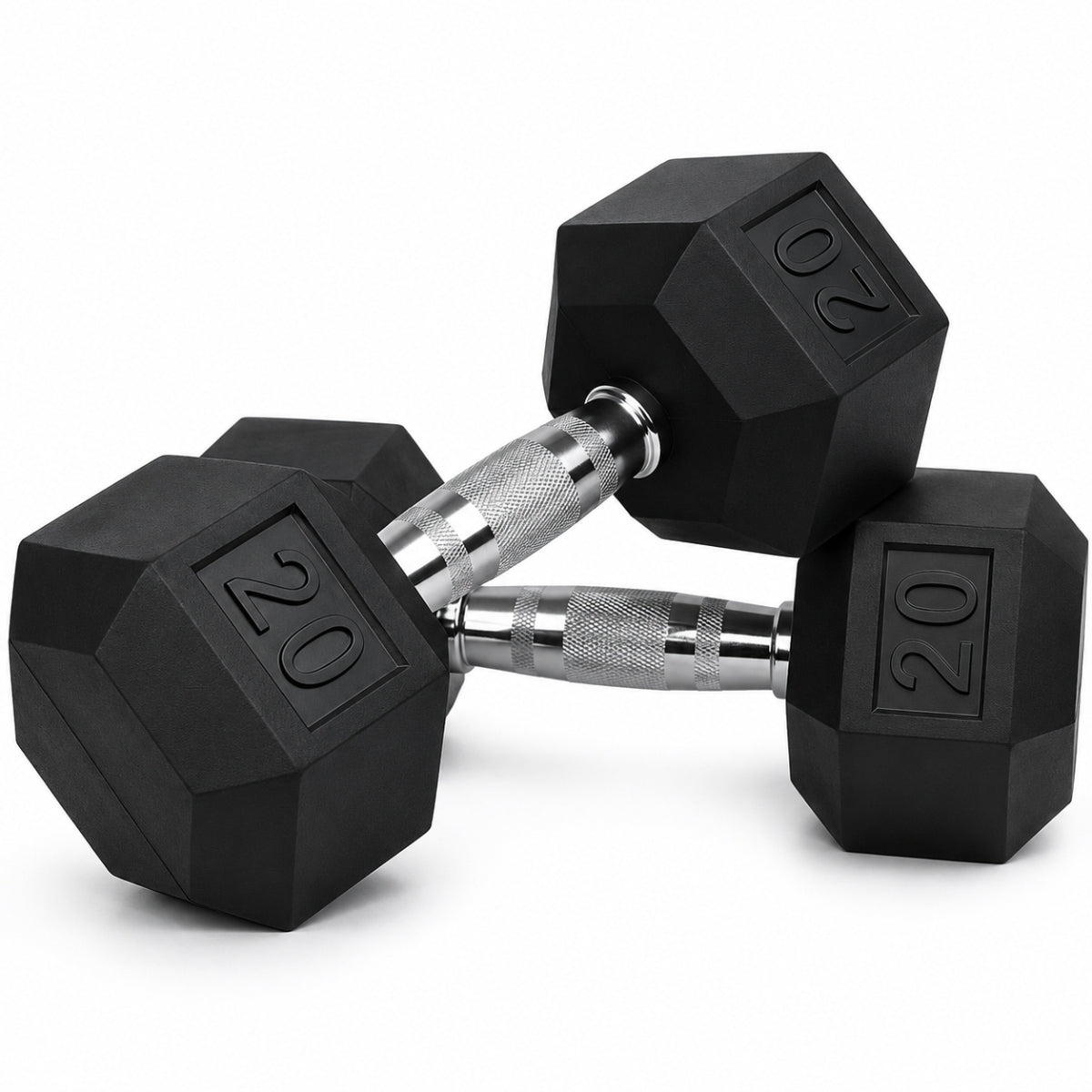 Par de Mancuernas Hexagonales | 3lbs - 120lbs
