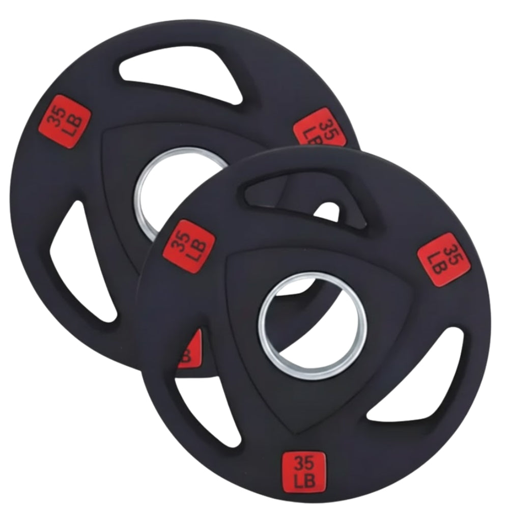 Par de Discos Olímpicos TITAN | 3 Asas (2.5 lb – 45 lb)