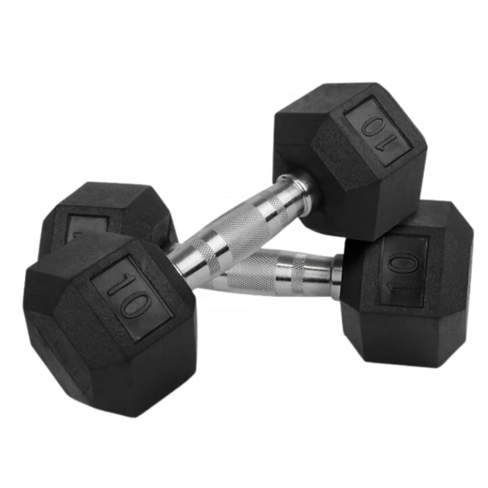 Par de Mancuernas Hexagonales | 3lbs - 120lbs