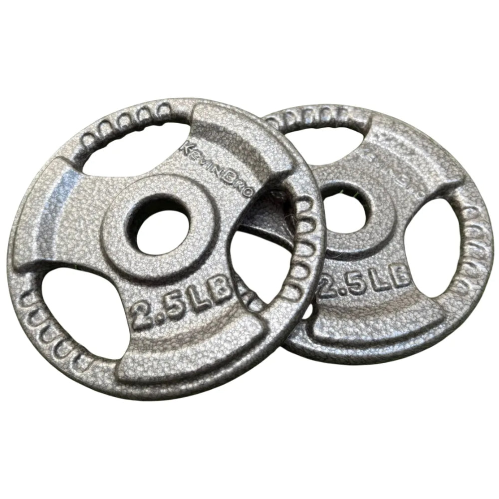 Par de Discos Estándar Tri-Grip | 1” (2.5 lb – 25 lb)