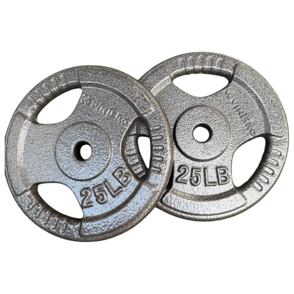 Par de Discos Estándar Tri-Grip | 1” (2.5 lb – 25 lb)