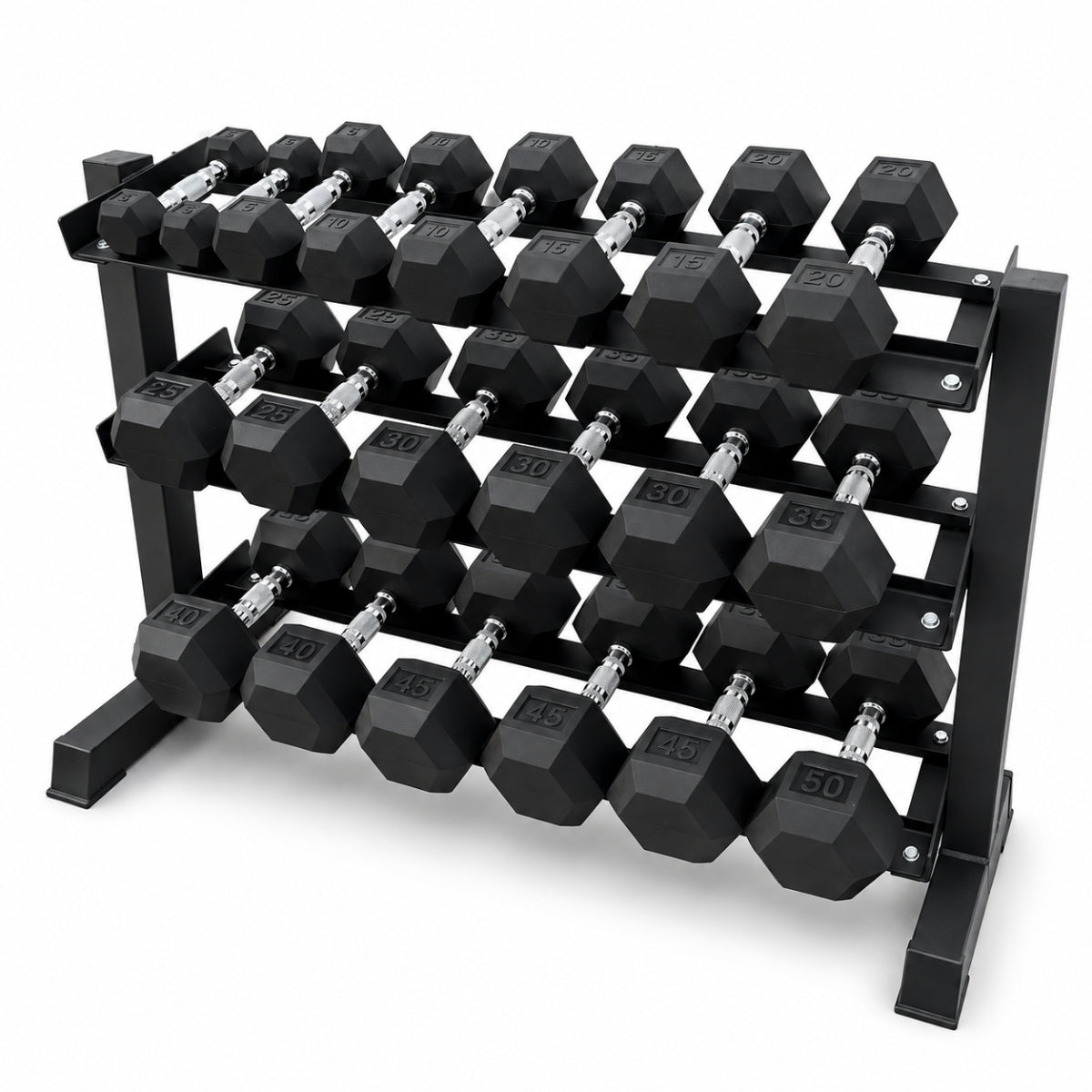 Rack con Mancuernas de 5-50 lbs