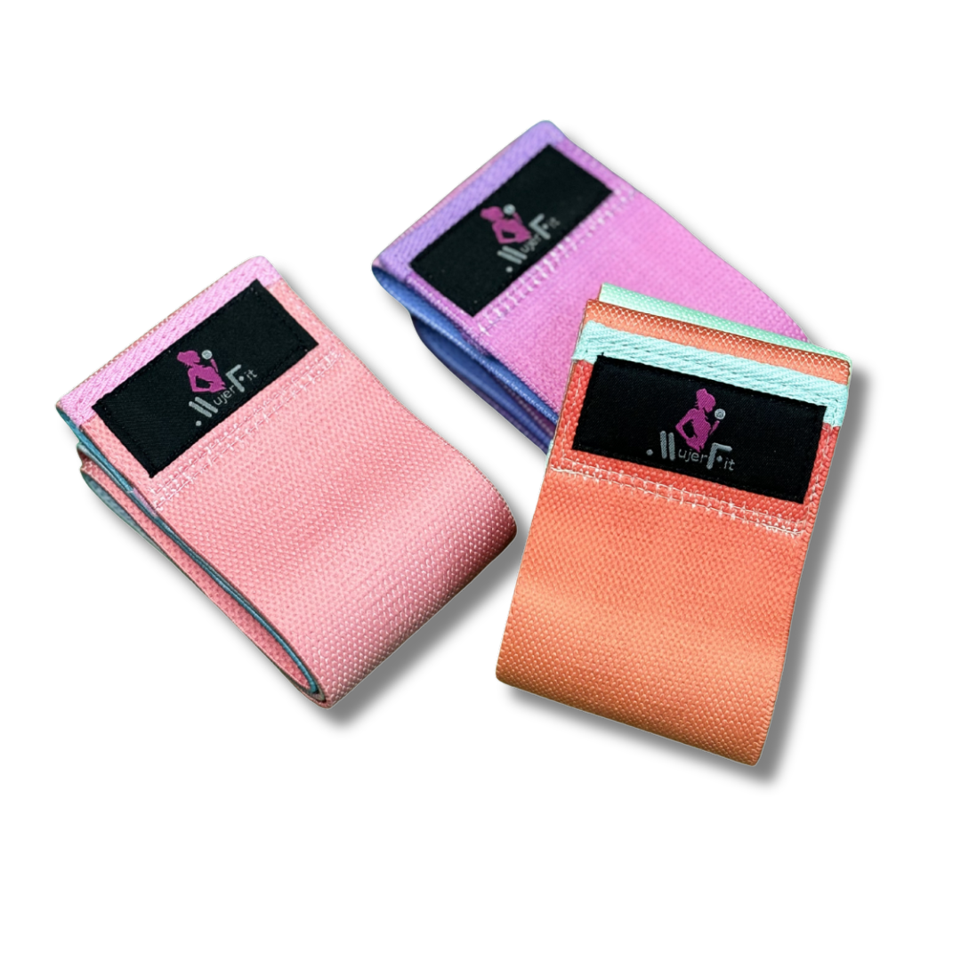 Set de 3 bandas de tela Mujer Fit image 0