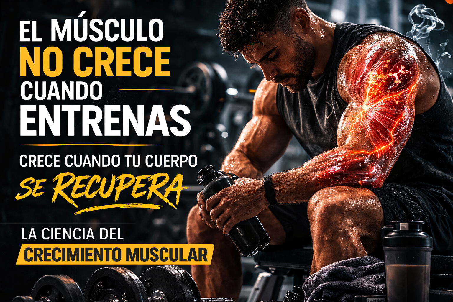 ¿Cuándo crecen realmente los músculos? La ciencia detrás del descanso y la recuperación