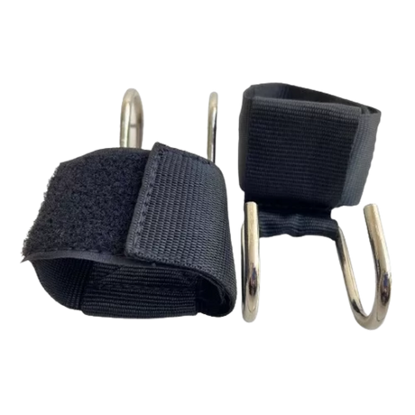 Straps con ganchos para levantamientos de poder image 0