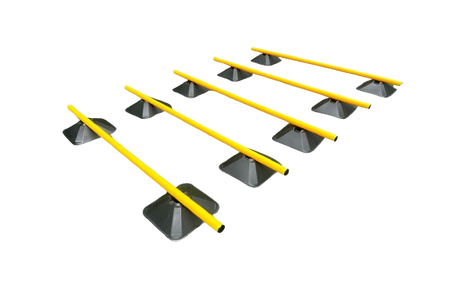 Set de 10 platos de Agilidad con postes image 0