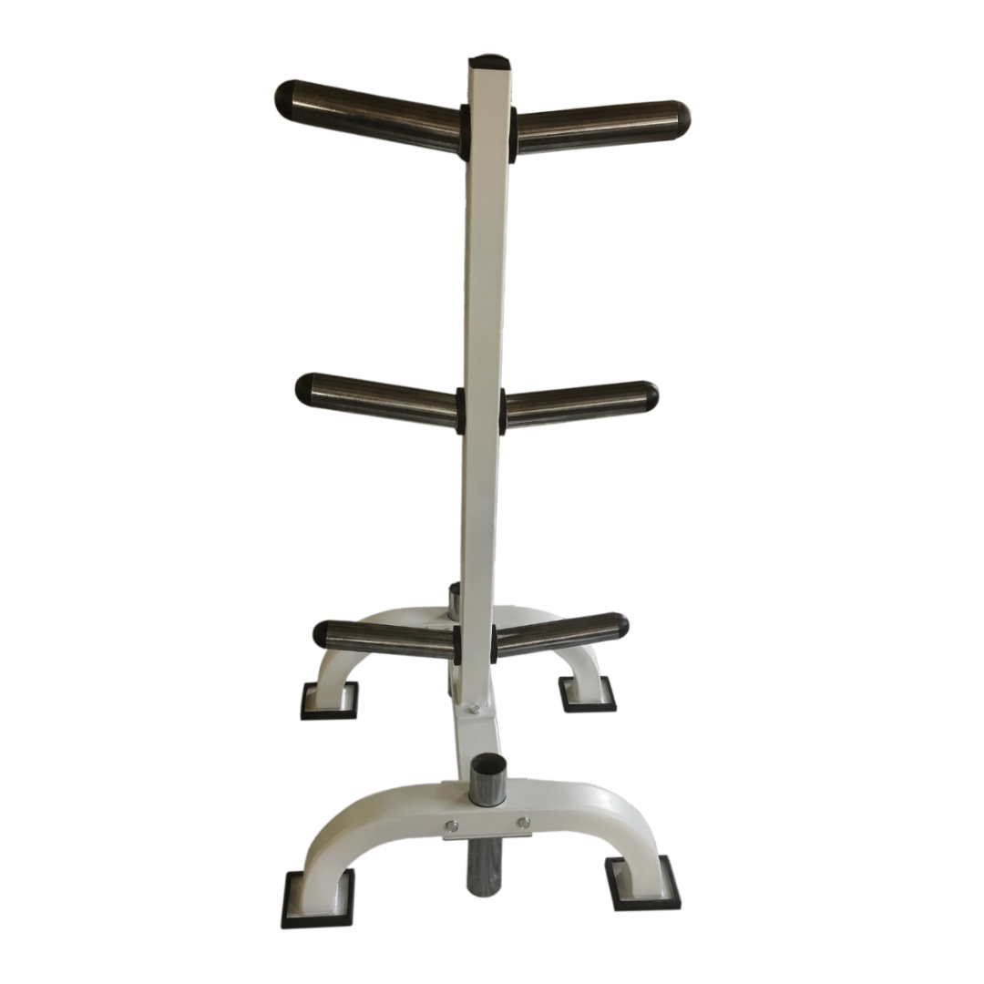 Rack para Discos y 2 barras Olimpicas image 0