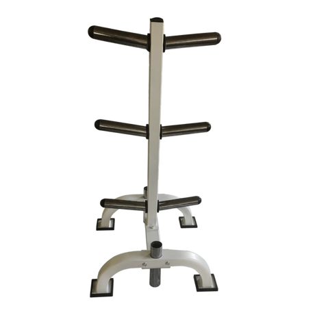 Rack para Discos y 2 barras Olimpicas image 0