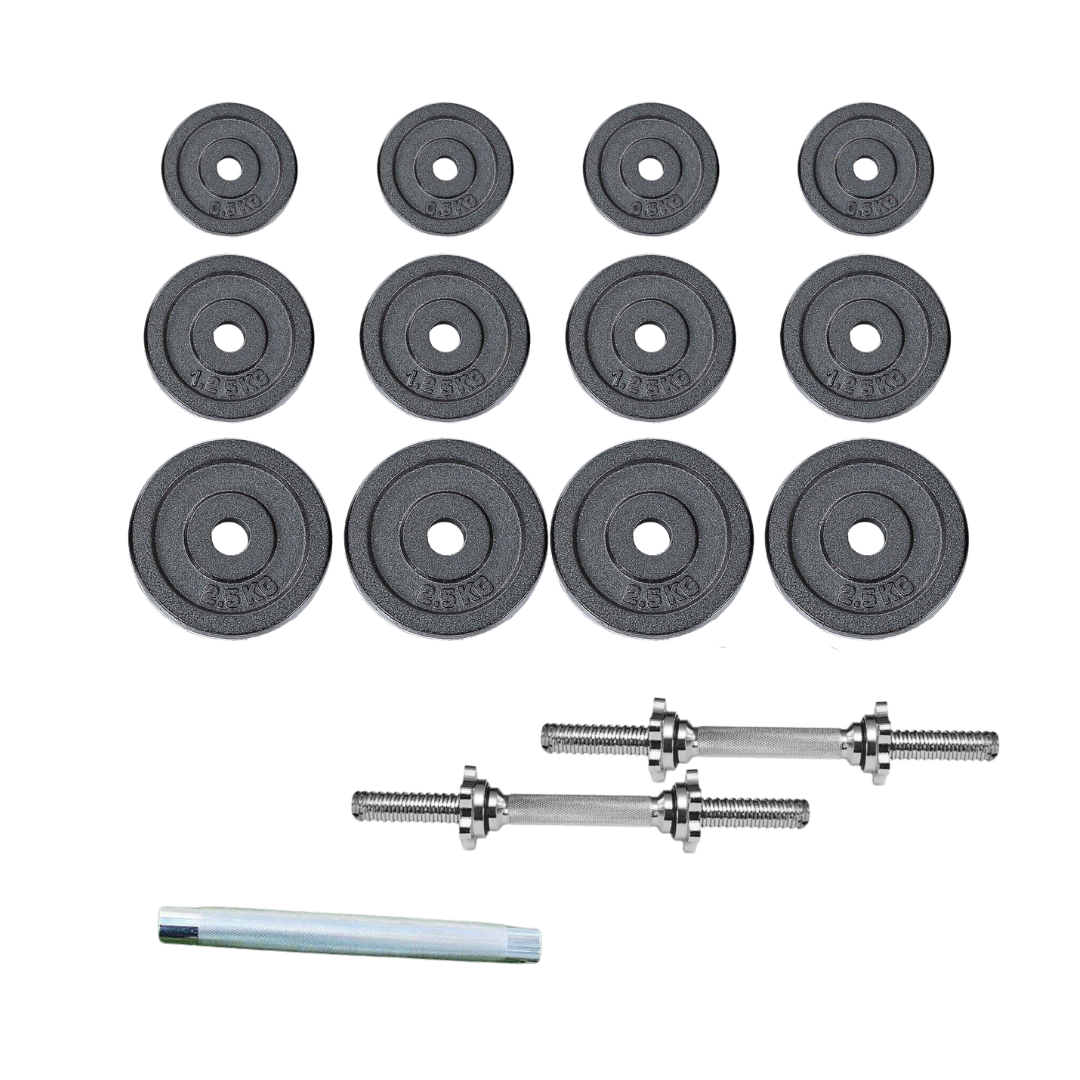 Mancuernas estándar con discos image 3