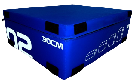 Banco Pliometrico Azul 30 Cm image 0