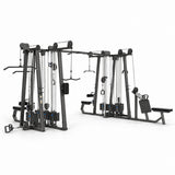 Multi Station 8 Stack – Multifuncional de 8 Estaciones para Gimnasio