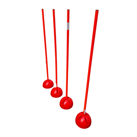 Set de 4 Postes con base 120 - 180cm image 0