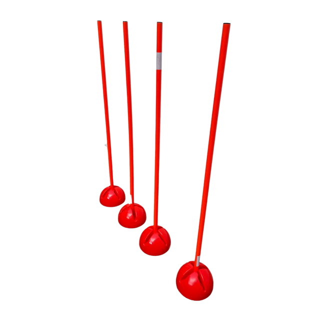 Set de 4 Postes con base 120 - 180cm image 0