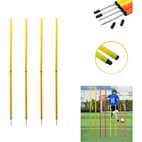 Set 4 vallas de agilidad plegables