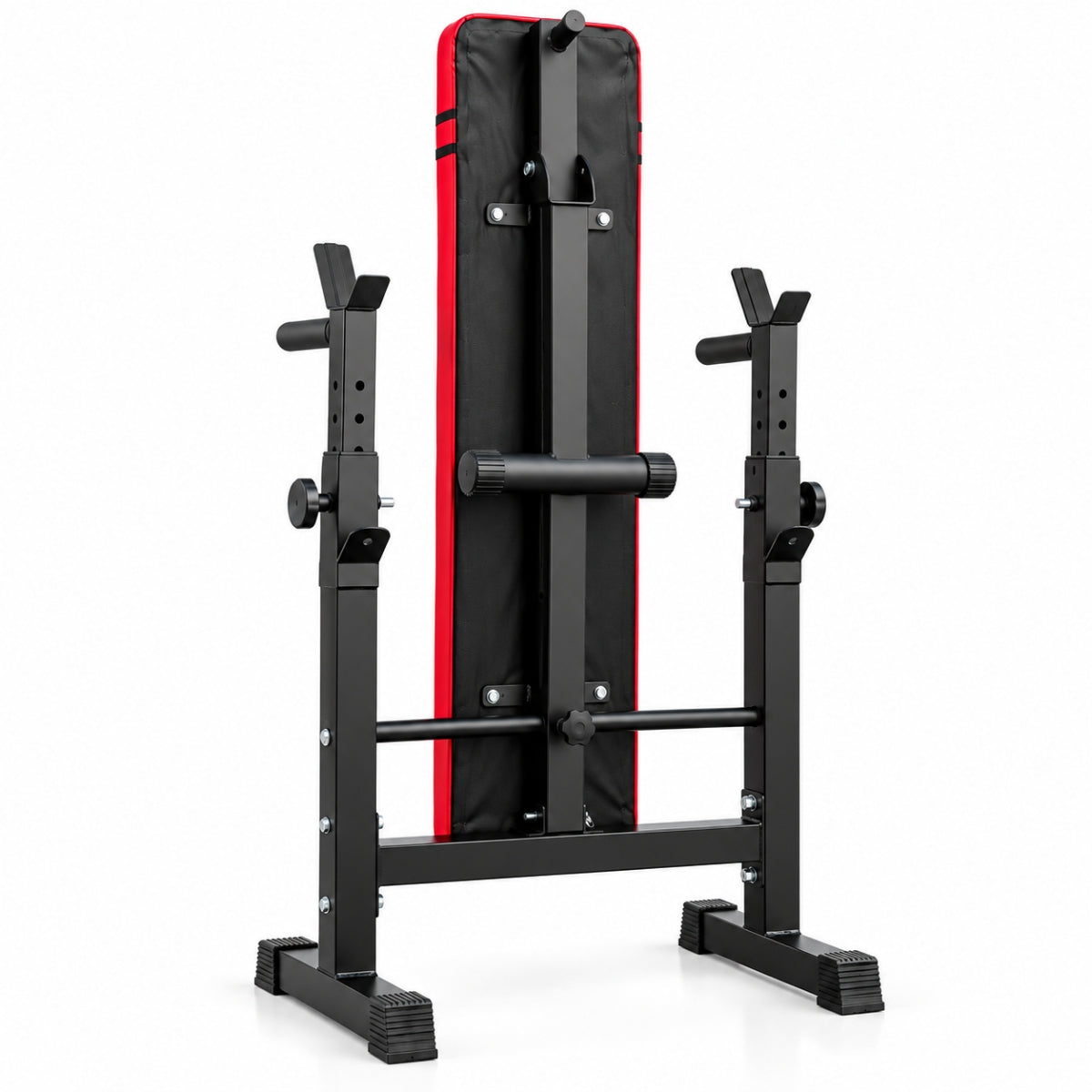 Banca Plana Plegable con Soporte para Barra