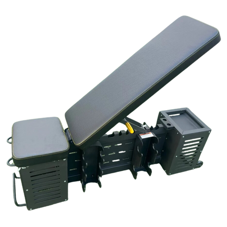 Banco de ajustable con espacio para guardar mancuernas hexagonales image 0