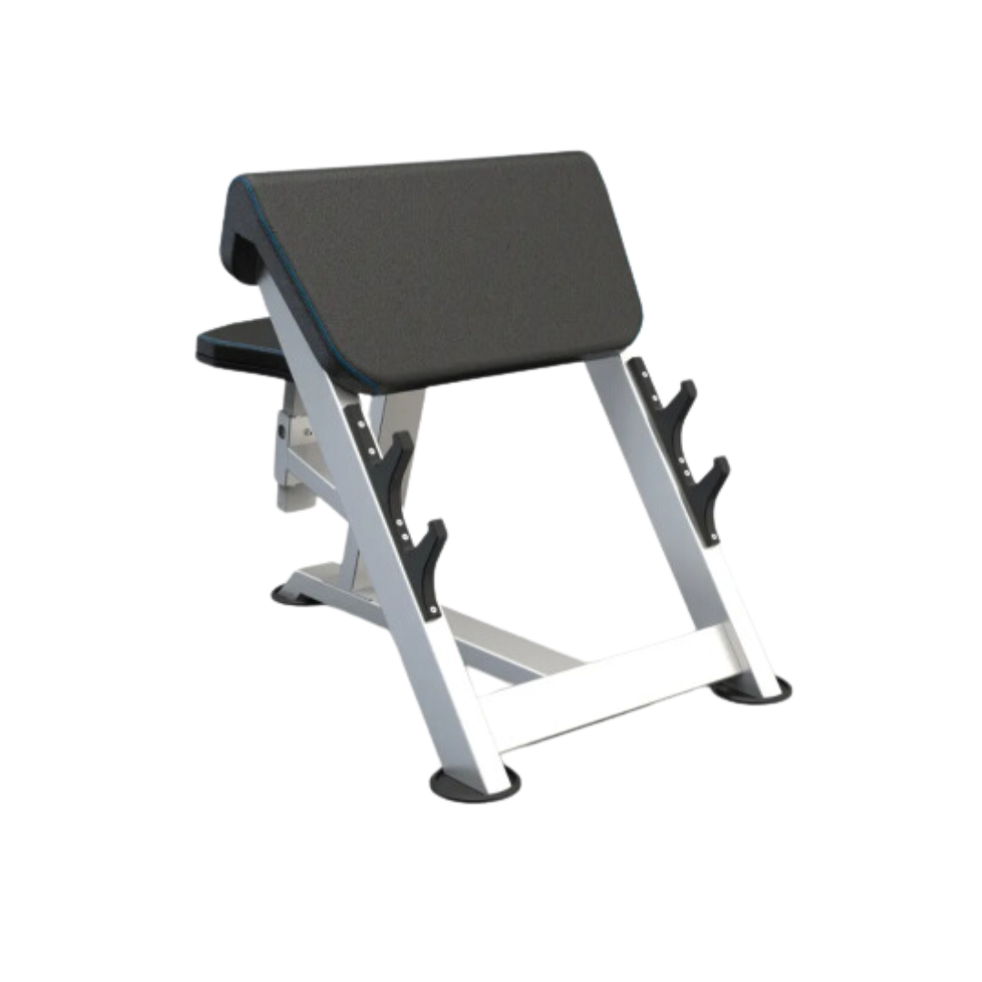 Banco con predicador sentado image 0