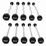 Set de 10 Barras de Peso Integrado 20-60 LB