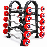 Set de 10 Barras Heroicas de Peso Integrado 10–30 kg