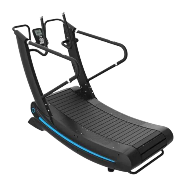 Caminadora curva con pantalla image 0