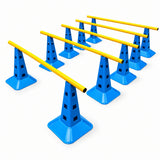 Set de Conos de Agilidad con Poste