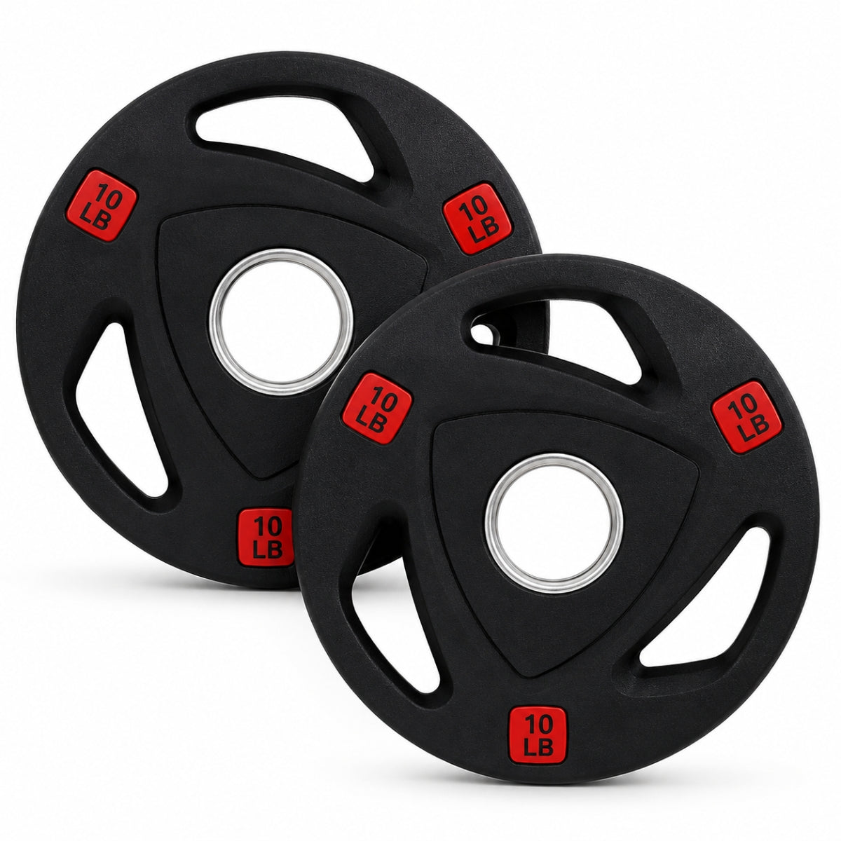 Par de Discos Olímpicos 3 Asas | 2.5 lb – 45 lb