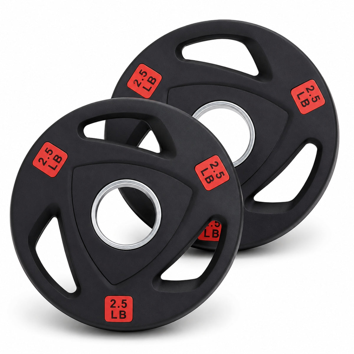Par de Discos Olímpicos 3 Asas | 2.5 lb – 45 lb