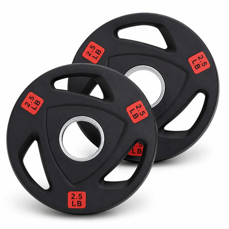 Par de Discos Olímpicos 3 Asas | 2.5 lb – 45 lb