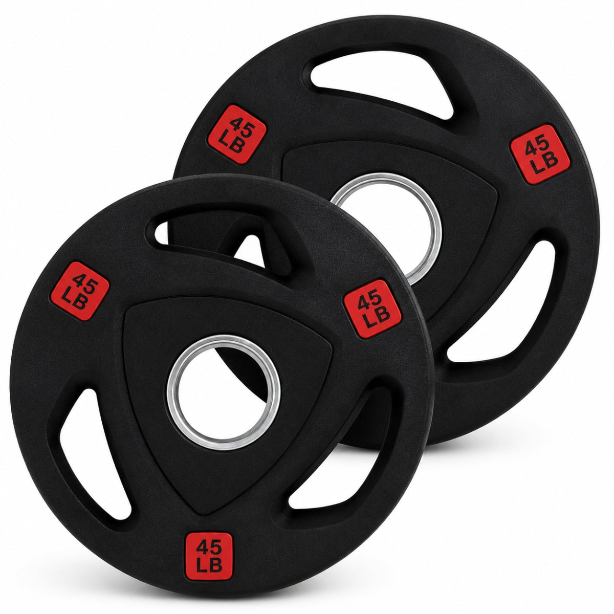 Par de Discos Olímpicos 3 Asas | 2.5 lb – 45 lb