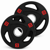 Par de Discos Olímpicos 3 Asas | 2.5 lb – 45 lb