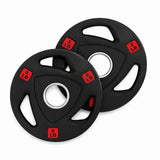 Par de Discos Olímpicos 3 Asas | 2.5 lb – 45 lb