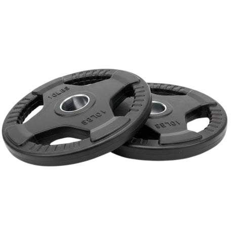 Par de discos olímpicos plastificados 2.5lbs - 45lbs