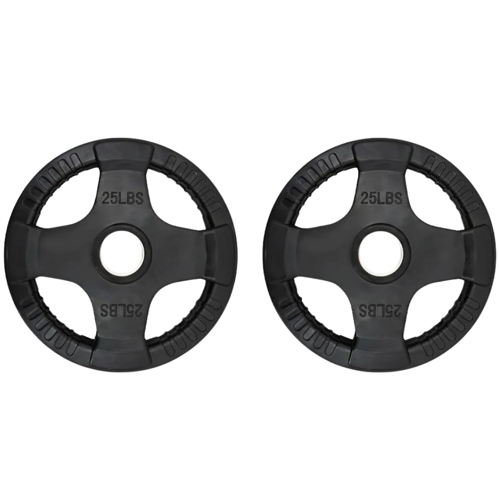 Par de discos olímpicos plastificados 2.5lbs - 45lbs