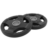 Par de discos olímpicos plastificados 2.5lbs - 45lbs