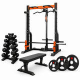 Paquete Essential Strength | Smith, Banco, Discos y Mancuernas