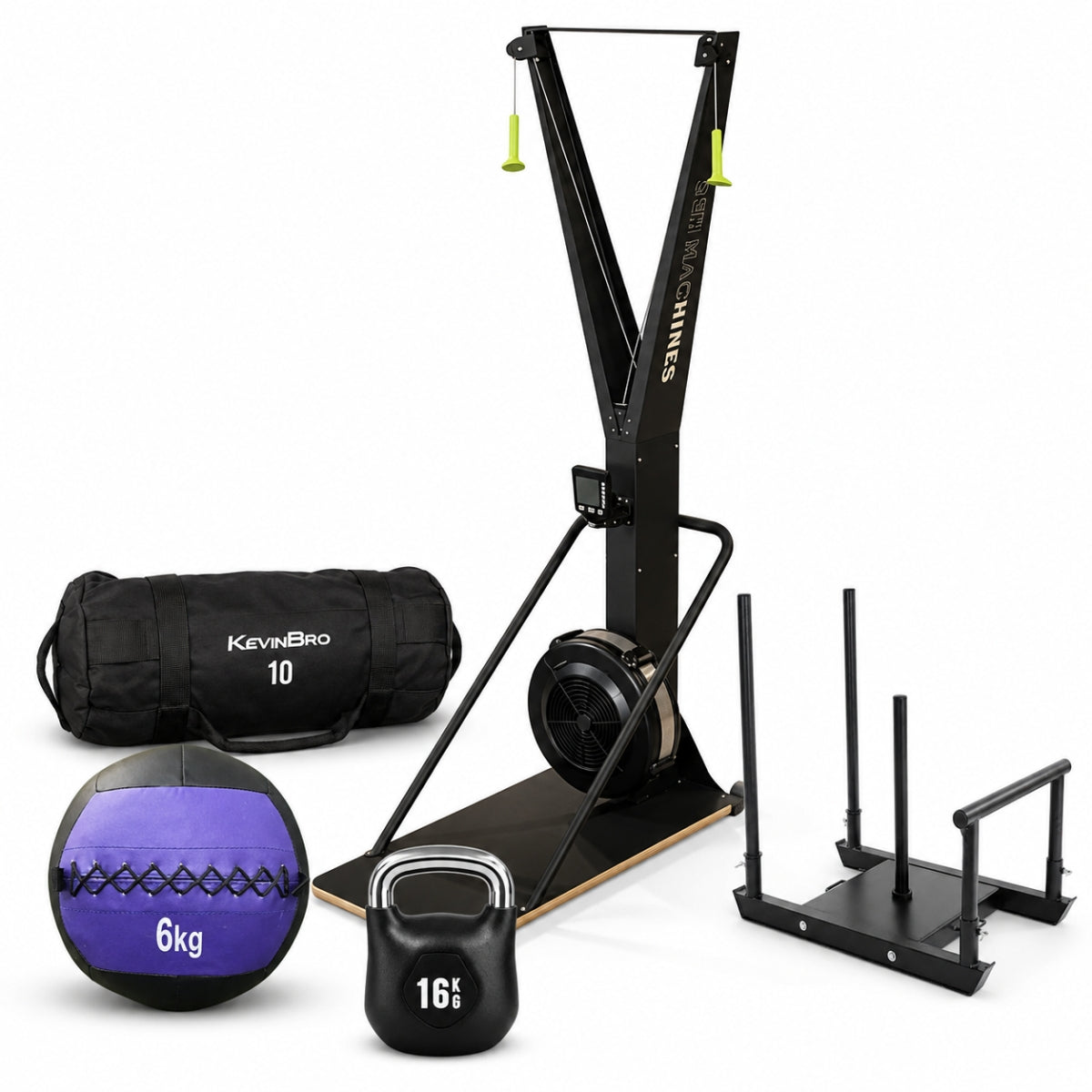 KB PERFORMANCE PRO Paquete de Entrenamiento Funcional, SkiErg y Trineo
