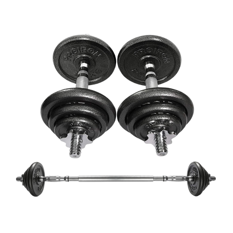 Mancuernas estándar con discos image 2