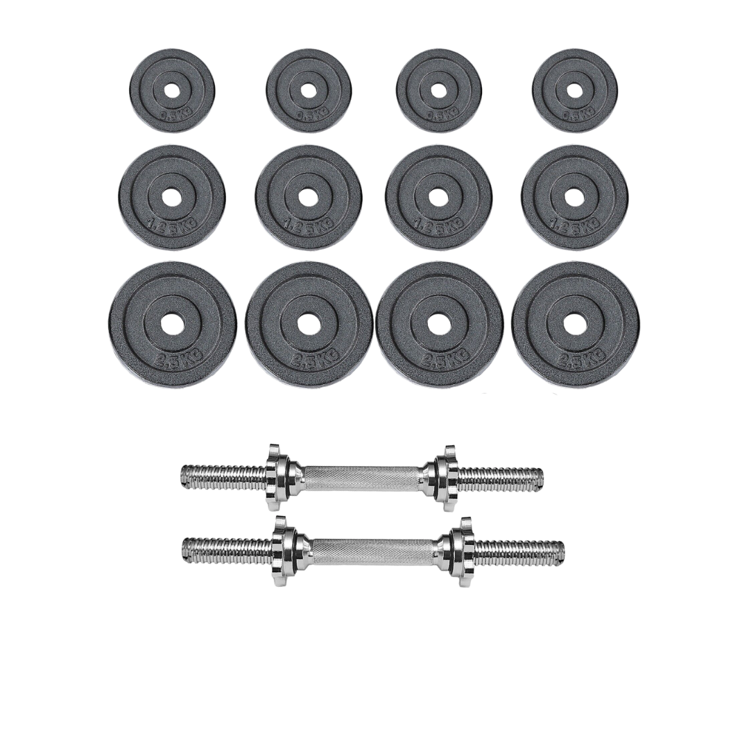 Mancuernas estándar con discos image 1
