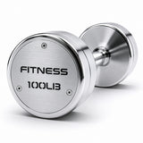 Set de Mancuernas Cromadas Premium de 55 a 100 lb