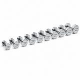 Set de Mancuernas Cromadas Premium de 5 a 50 lb