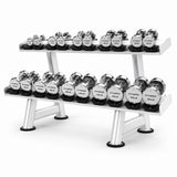 Set de Mancuernas Cromadas Premium de 5 a 50 lb