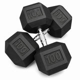 Par de Mancuernas Hexagonales | 3lbs - 120lbs